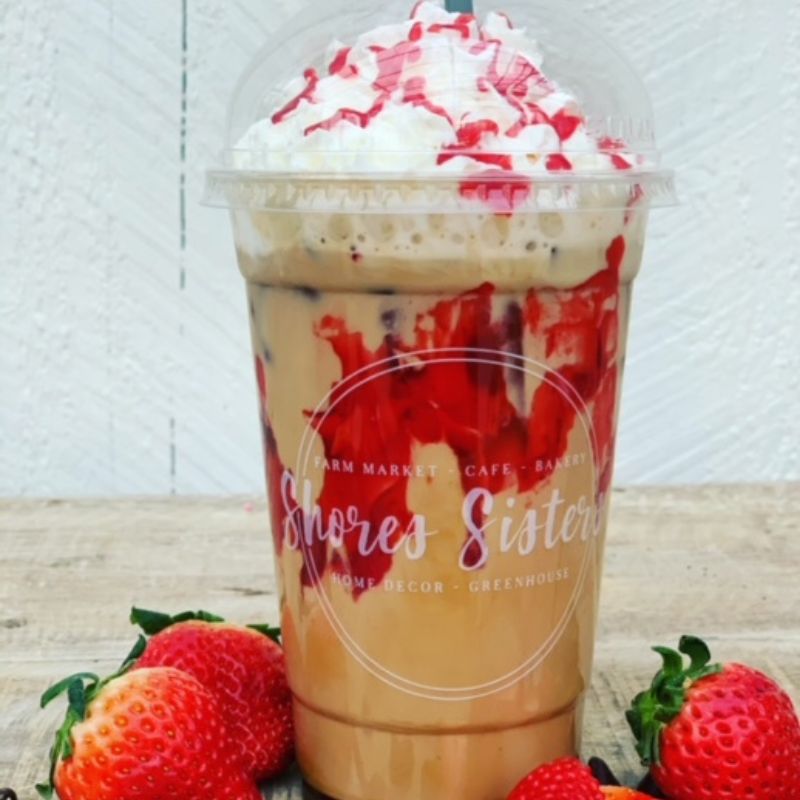 Chocolate Covered Strawberry Latte