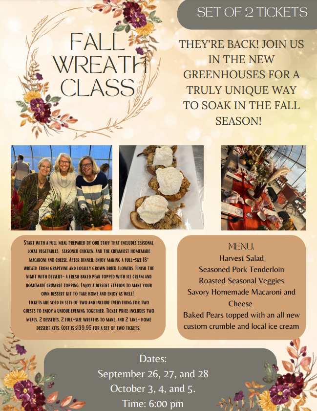 Fall Wreath Class