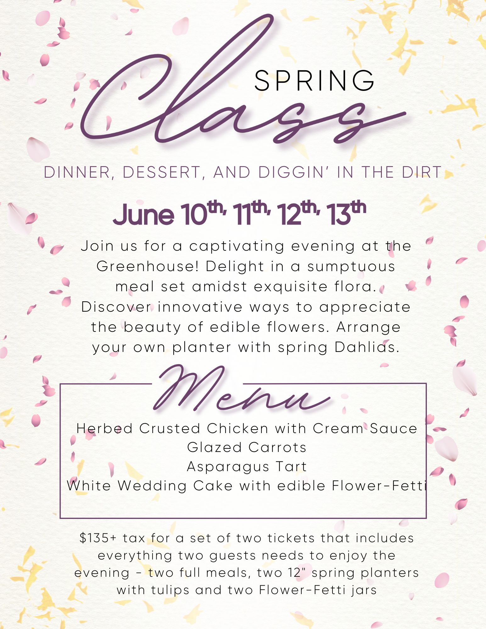 Shores Sisters June Spring Class