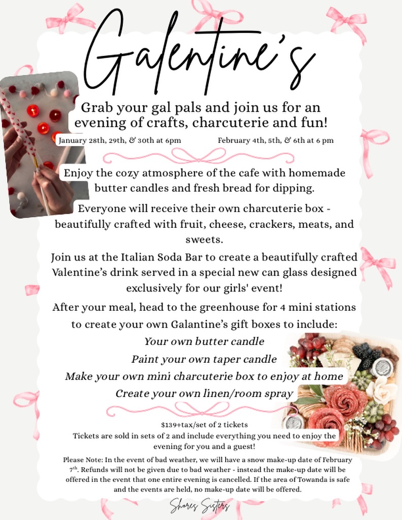 Galentine’s at Shores Sisters Image Galentine’s at Shores Sisters Image